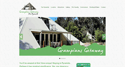 Desktop Screenshot of grampiansgetawayresort.com.au